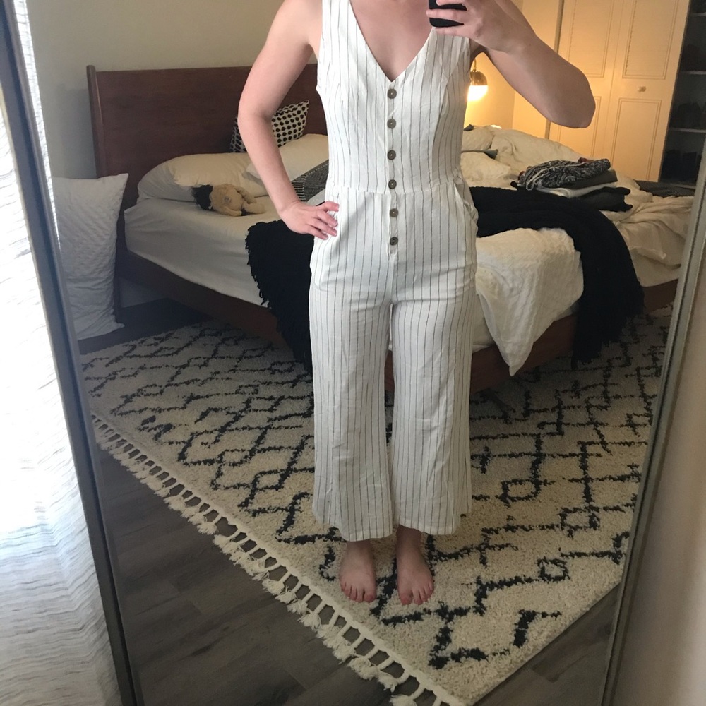 Stripped jumpsuit